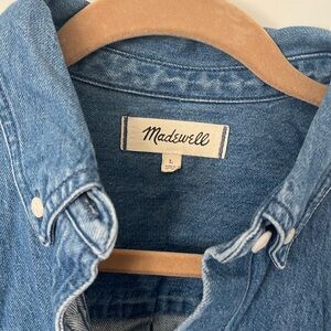 Madewell denim shirt size large